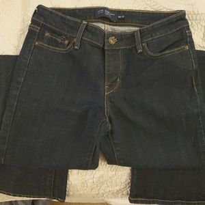 LEVIS Slight Curve Classic Boot Cut Dark Wash Jeans